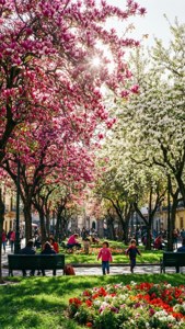 Springtime Plaza