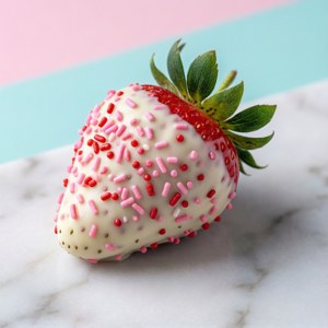 Sprinkled White Chocolate Berry
