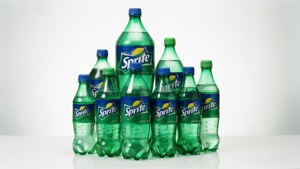 Sprite Bottle Pyramid