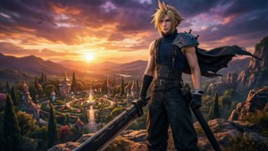 Squall at Sunset Overlook