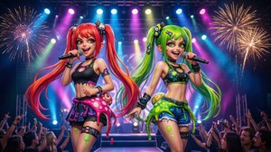 Squid Sisters Concert