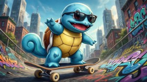 Squirtle Skateboard