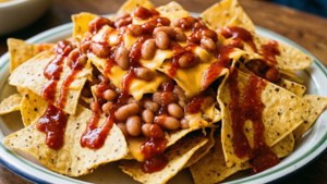 Sriracha Nachos Drizzle