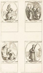 St. Agnes; The Marriage of the Virgin; St. Ildefonsus; St. Timothy