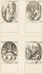 St. Ambrose; St. Vincent Ferrer; St. Celestin; St. Lazarus