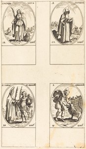 St. Anthony; St. Prisca; St. Germanicus; Sts. Fabian and Sebastian