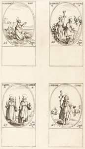 St. Calistratus; Sts. Cyprian and Justina; Sts. Comus and Damian; St. Elzear, Count