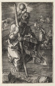 St. Christopher, Facing Right