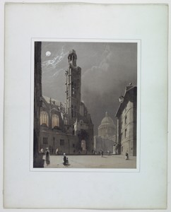 St. Etienne du Mont and the Pantheon, Paris