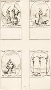 St. Fidelis; St. Agapetus; St. Dula; St. Latro Dimas