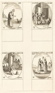 St. Maurus; St. John Calybite; St. Marcellus; St. Honoratus