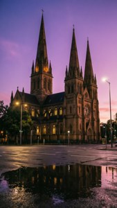 St Peter's Cathedral Twilight