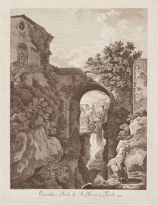 St. Rocco Waterfall and Bridge at Tivoli (Cascata e Ponte di St. Rocco a Tivoli)