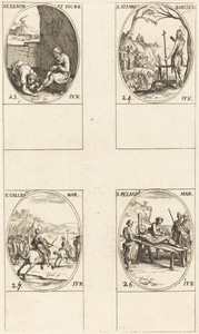 St. Zenon and Companions; St. John the Baptist; St. Gallicanus; St. Pelagius