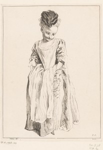 Staand meisje