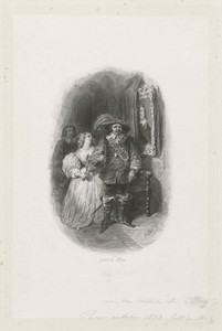 Staande man met vrouw