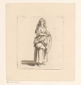 Staande vrouw