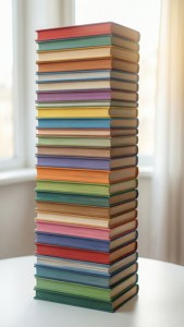 Stack of 100 Books