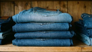 Stack of Blue Jeans