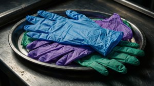 Stacked Color Gloves