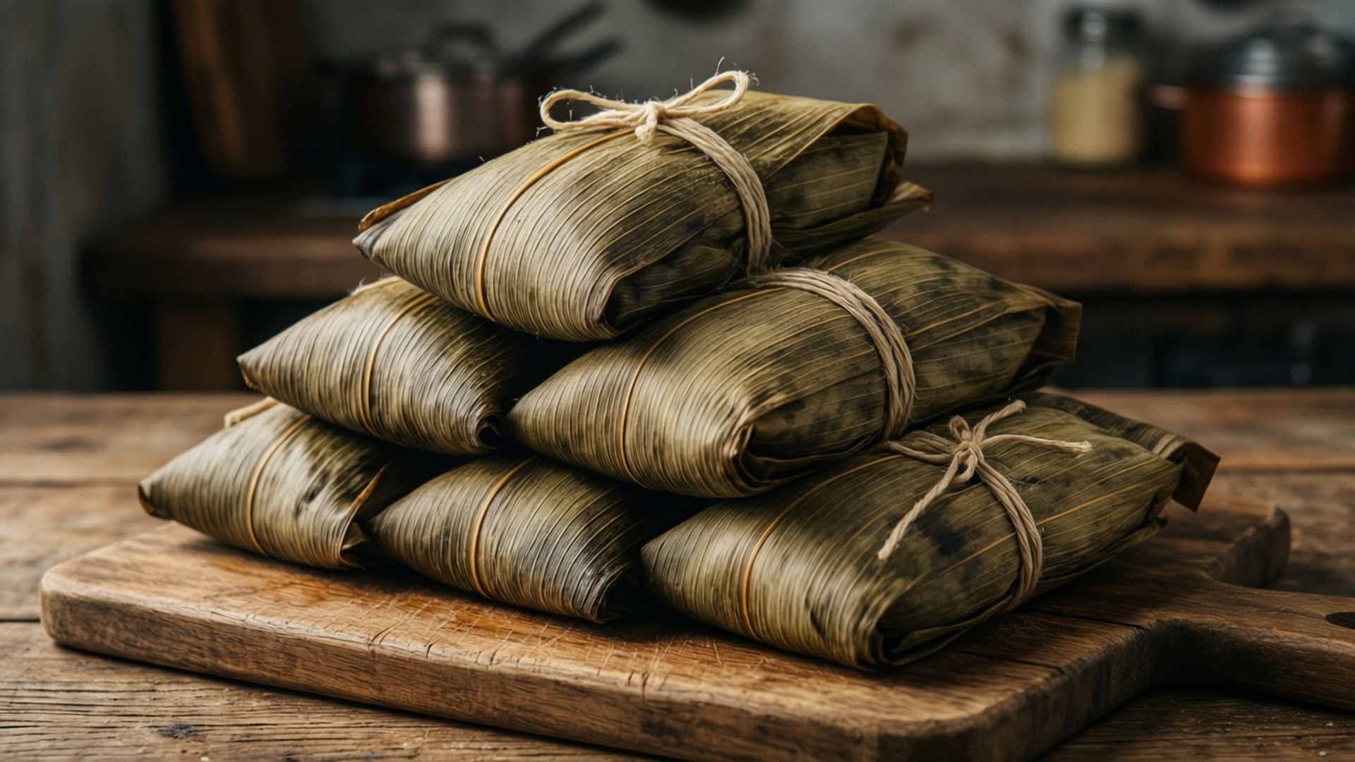 Stacked Tamales by Wallpapers.art Studio