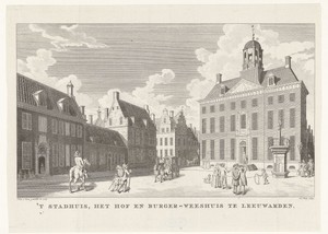 Stadhuis te Leeuwarden