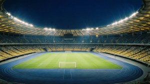 Stadium at Night