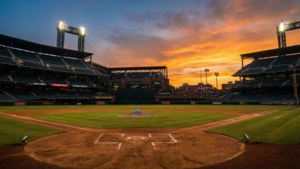 Stadium at Sunset