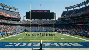 Stadium End Zone View