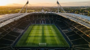 Stadium Sunset Aerial