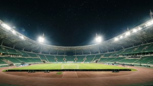 Stadium Under Stars