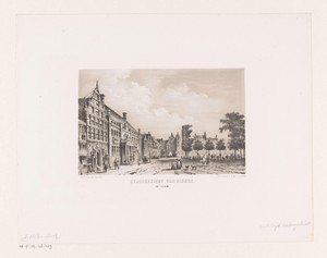 Stadsgezicht in de achttiende eeuw