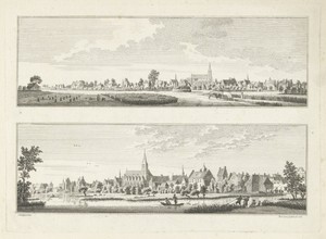 Stadsgezichten te Goch, 1746