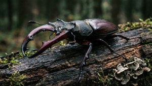 Stag Beetle Wood