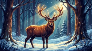 Stag of the Yule Night