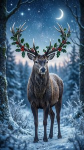 Stag of the Yule Night