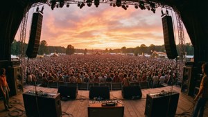 Stage and Sunset