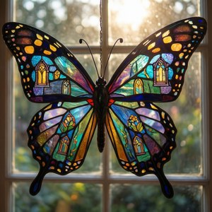 Stained Glass Butterfly