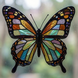 Stained Glass Butterfly