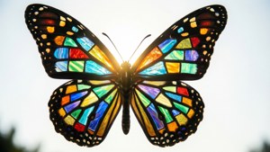 Stained Glass Butterfly