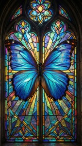 Stained Glass Butterfly