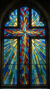 Stained Glass Cross
