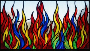 Stained Glass Fire