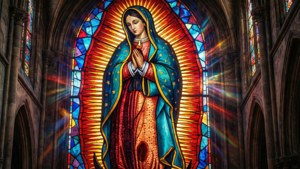 Stained Glass Guadalupe