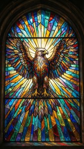 Stained Glass Moltres