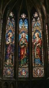 Stained Glass Saints