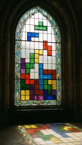 Stained Glass Tetris