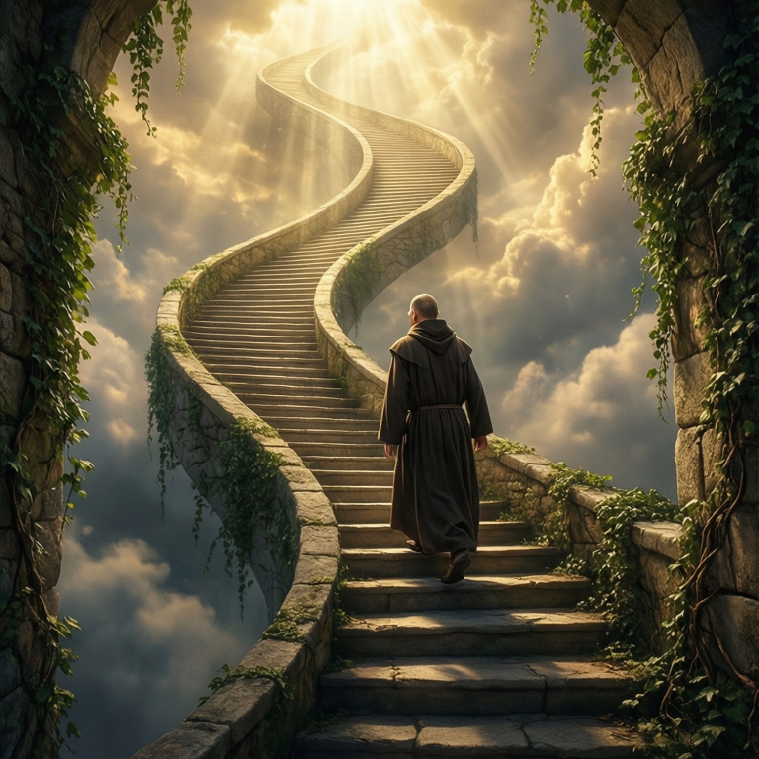 Stairway to Penance by Wallpapers.art Studio