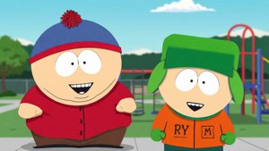 Stan and Kyle Laughing