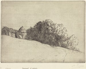 Stand of Trees (Bouquet d'arbres)